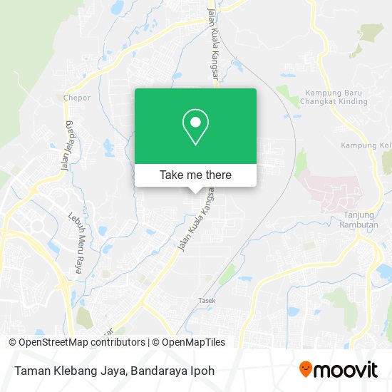 Peta Taman Klebang Jaya