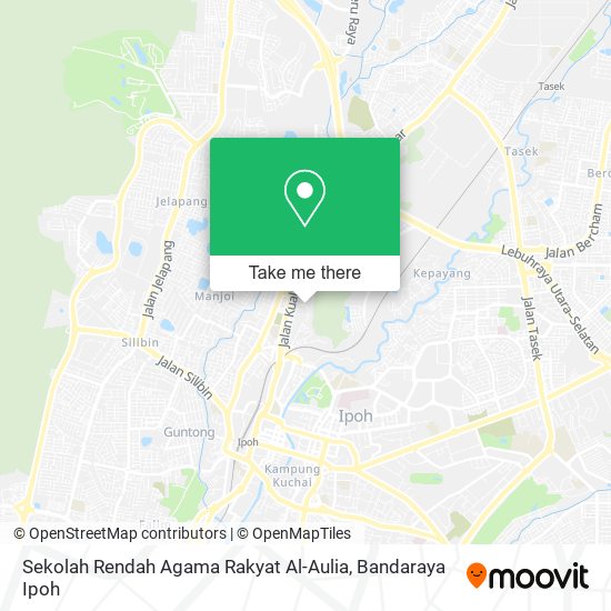 Sekolah Rendah Agama Rakyat Al-Aulia map
