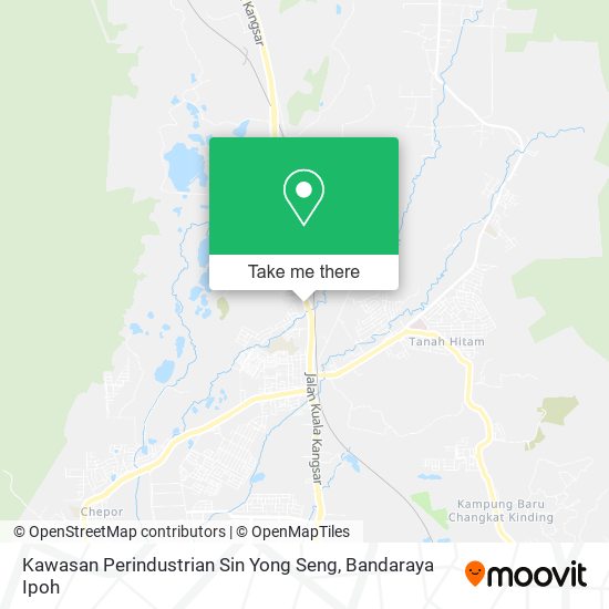 Peta Kawasan Perindustrian Sin Yong Seng