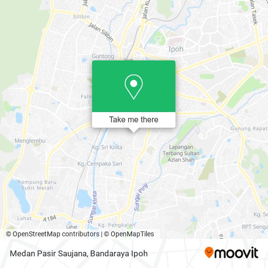 Medan Pasir Saujana map