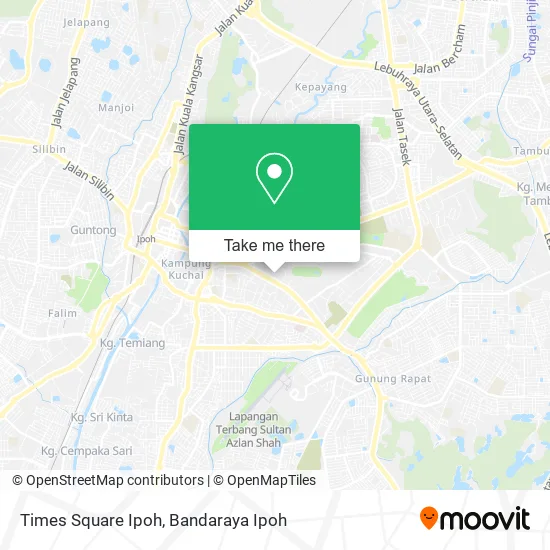 Times Square Ipoh map