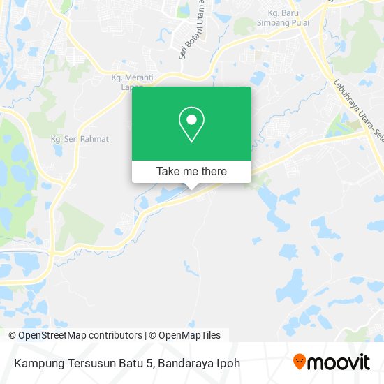 Peta Kampung Tersusun Batu 5