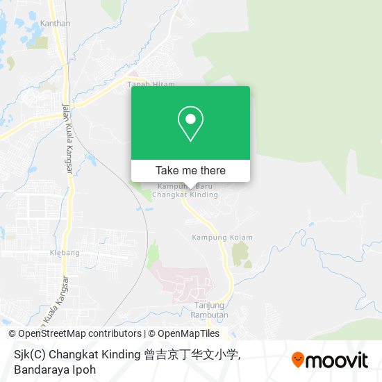 Peta Sjk(C) Changkat Kinding 曾吉京丁华文小学