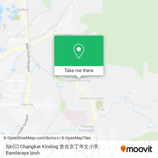 Sjk(C) Changkat Kinding 曾吉京丁华文小学 map