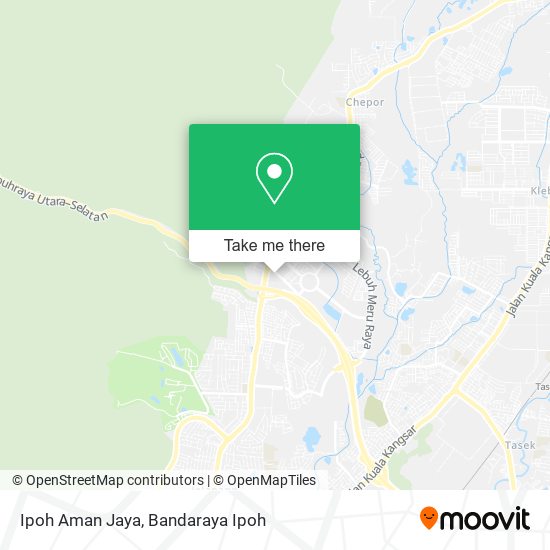 Ipoh Aman Jaya map