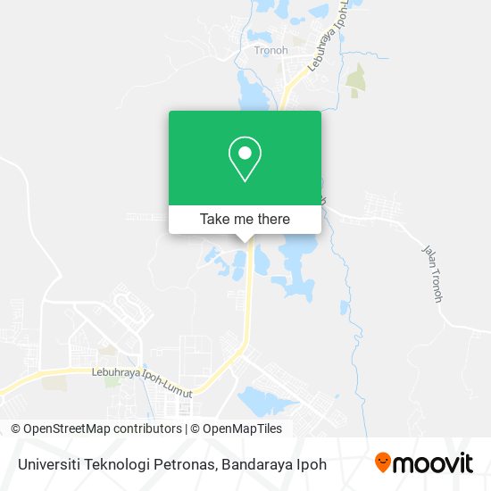 Universiti Teknologi Petronas map