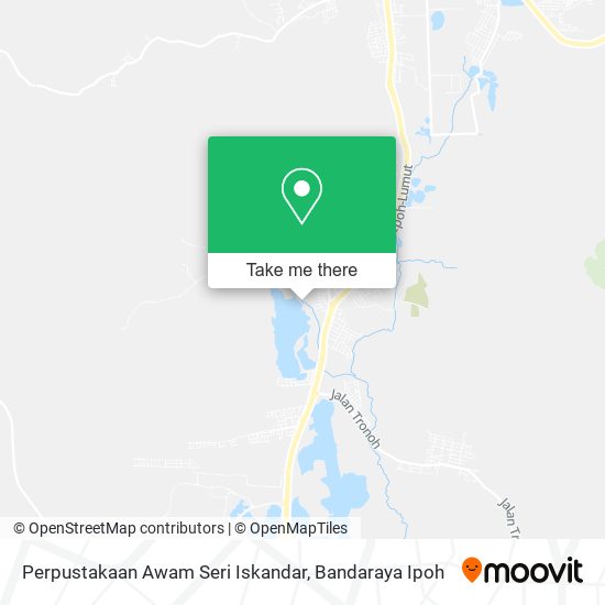 Peta Perpustakaan Awam Seri Iskandar
