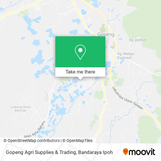 Gopeng Agri Supplies & Trading map