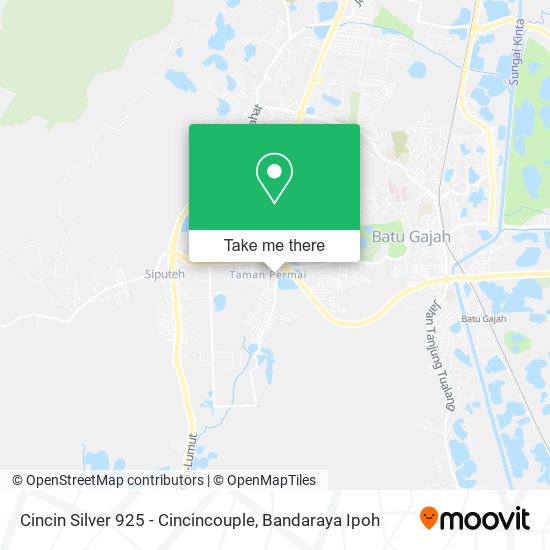 Cincin Silver 925 - Cincincouple map