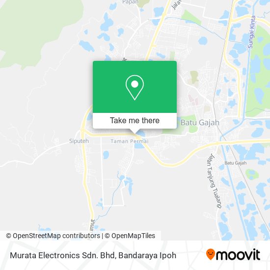 Murata Electronics Sdn. Bhd map