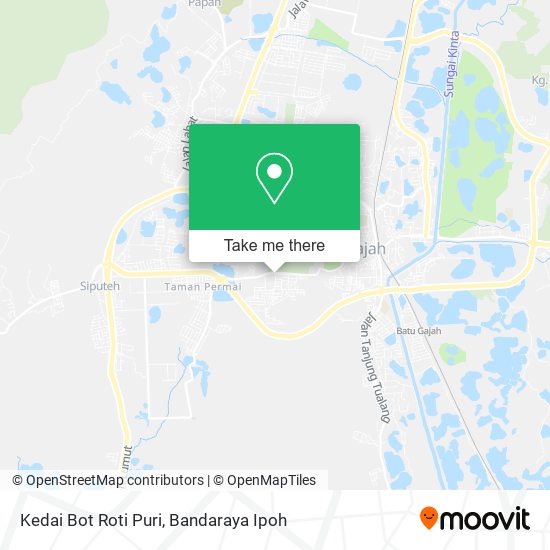 Peta Kedai Bot Roti Puri
