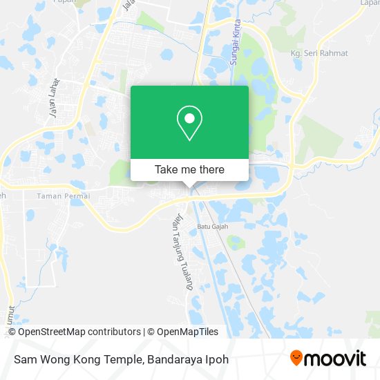 Sam Wong Kong Temple map