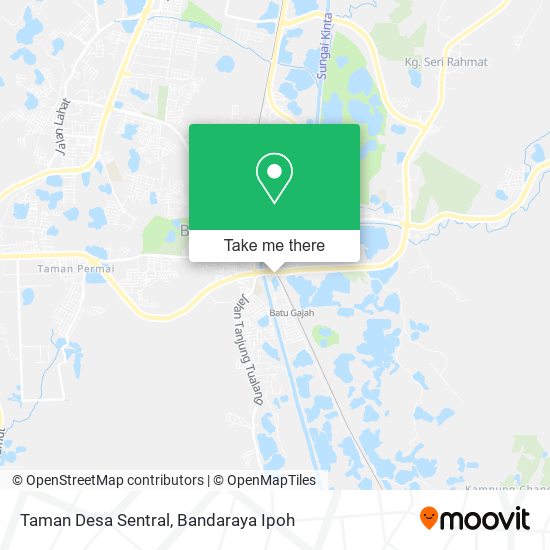 Peta Taman Desa Sentral