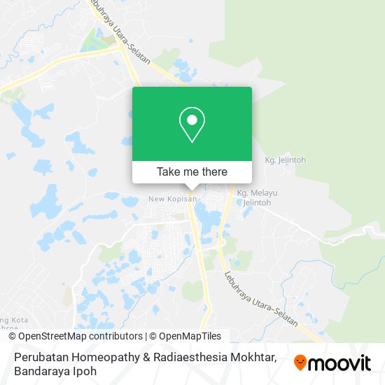 Peta Perubatan Homeopathy & Radiaesthesia Mokhtar
