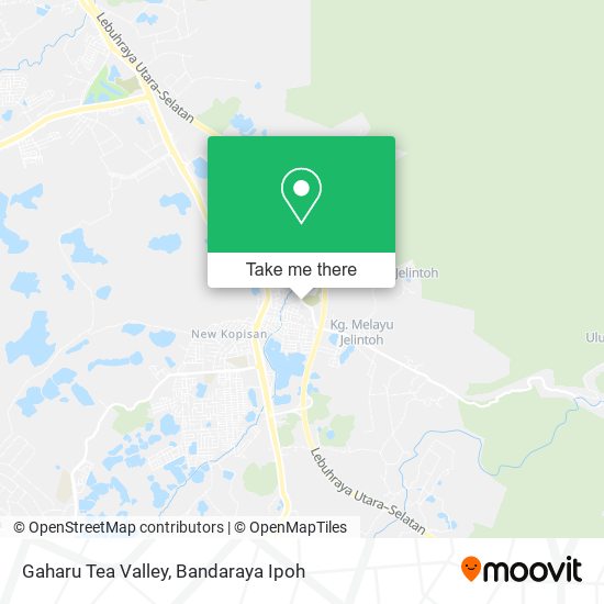 Gaharu Tea Valley map