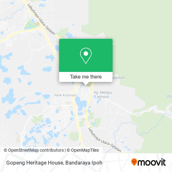 Gopeng Heritage House map
