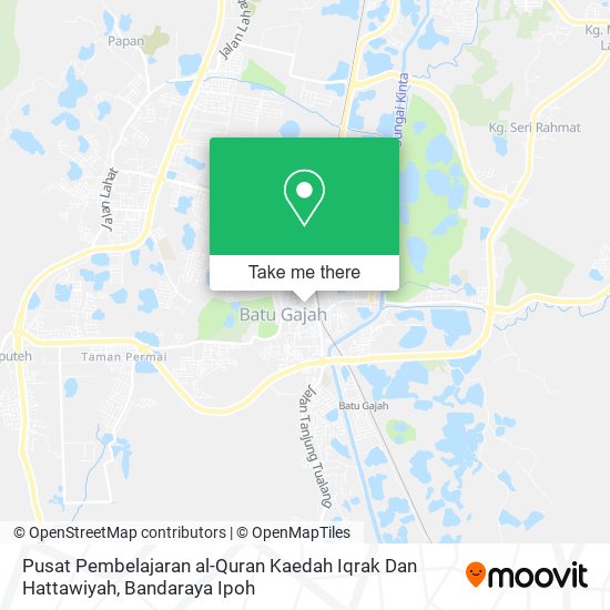 Pusat Pembelajaran al-Quran Kaedah Iqrak Dan Hattawiyah map