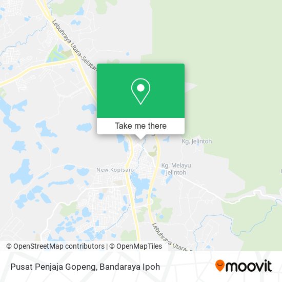 Pusat Penjaja Gopeng map