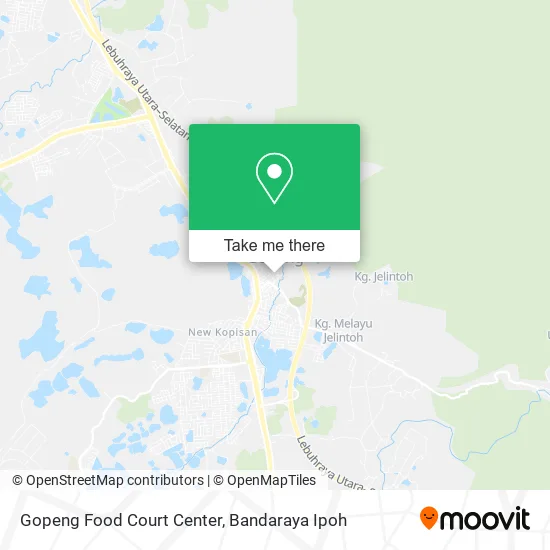 Gopeng Food Court Center map