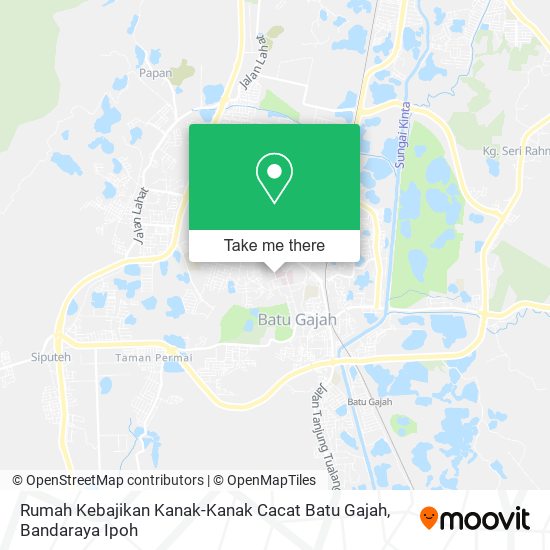Rumah Kebajikan Kanak-Kanak Cacat Batu Gajah map