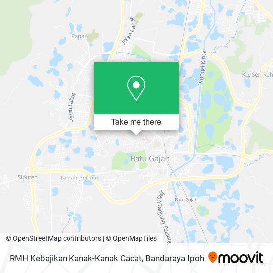 RMH Kebajikan Kanak-Kanak Cacat map