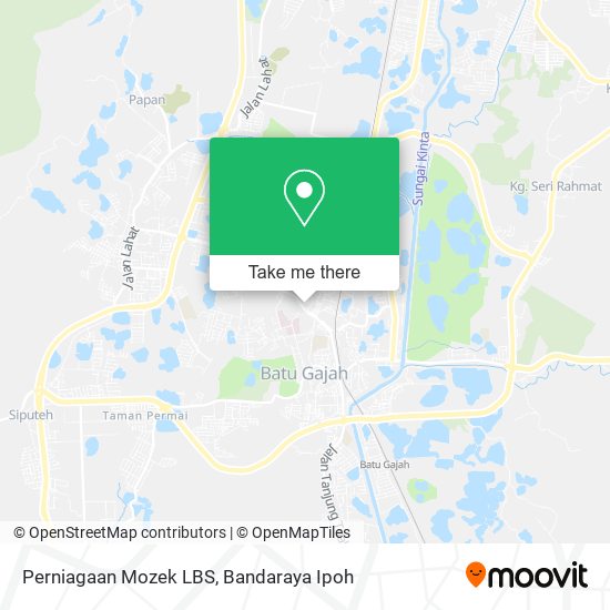 Perniagaan Mozek LBS map