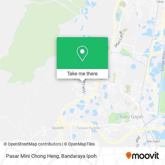 Peta Pasar Mini Chong Heng