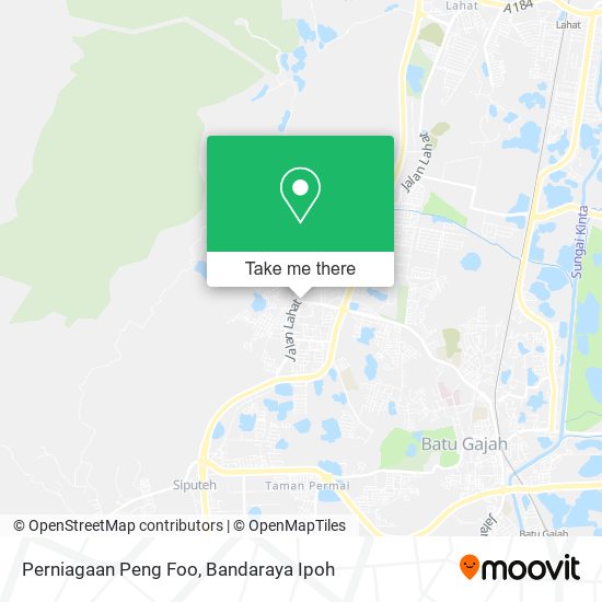 Perniagaan Peng Foo map