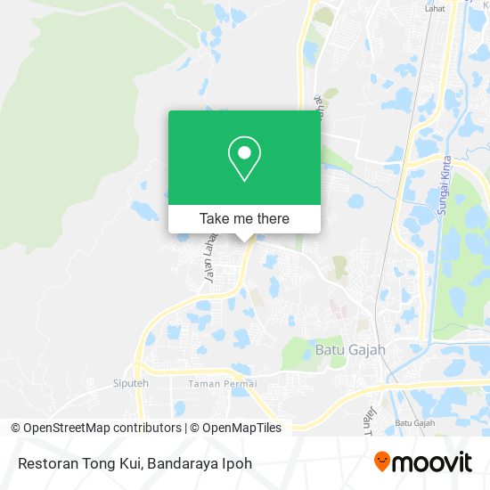 Peta Restoran Tong Kui