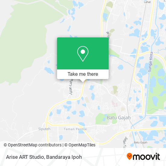 Arise ART Studio map