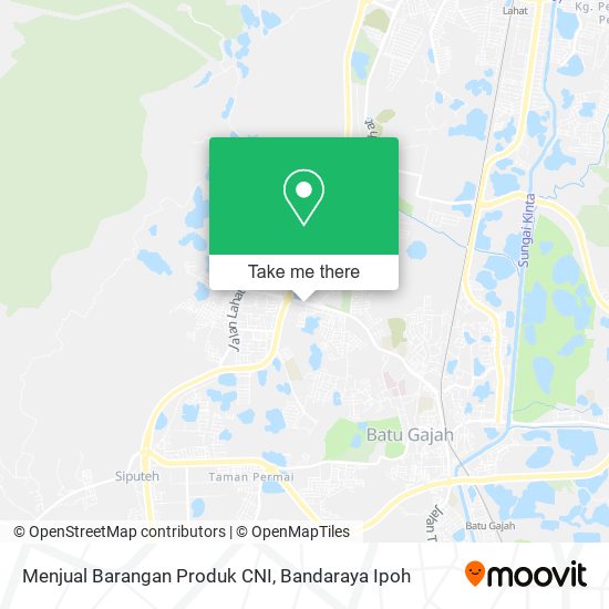 Menjual Barangan Produk CNI map