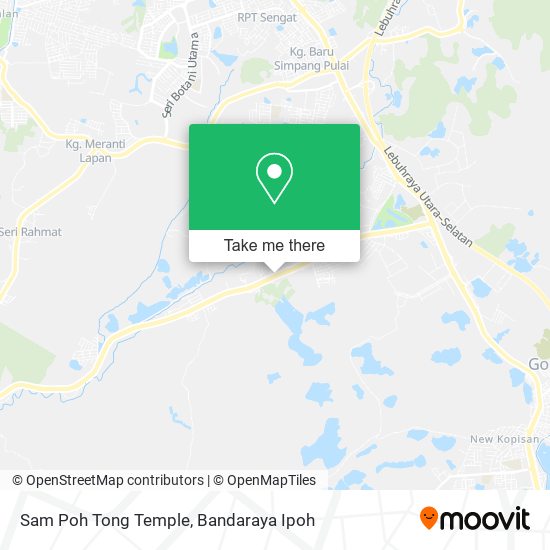Sam Poh Tong Temple map