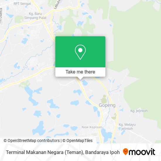Peta Terminal Makanan Negara (Teman)