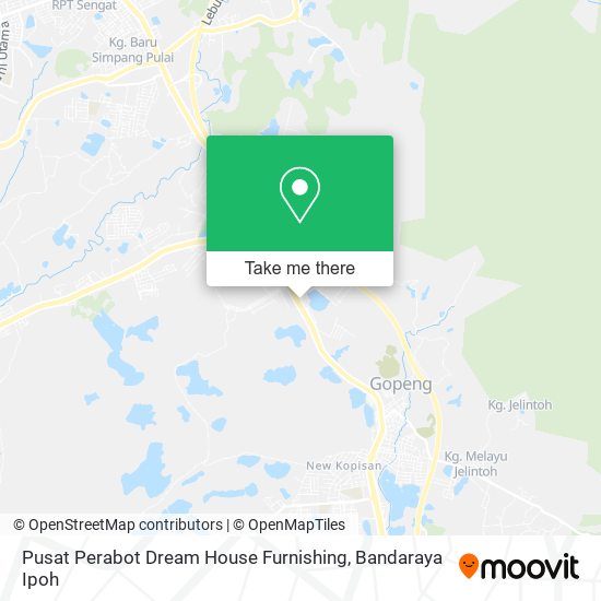 Pusat Perabot Dream House Furnishing map