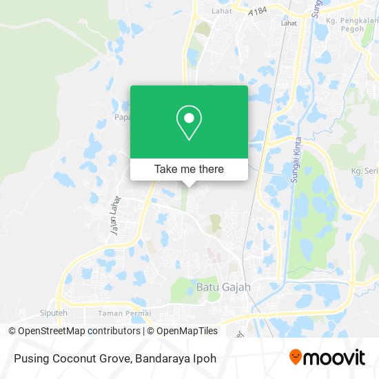 Pusing Coconut Grove map
