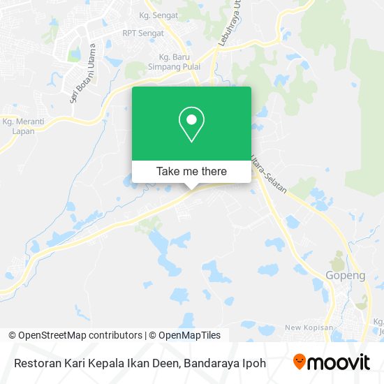 Restoran Kari Kepala Ikan Deen map