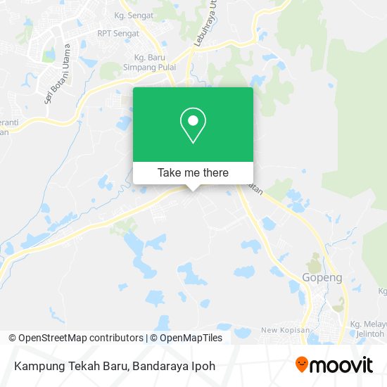 Kampung Tekah Baru map