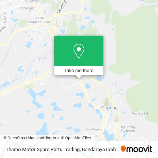 Thamo Motor Spare Parts Trading map