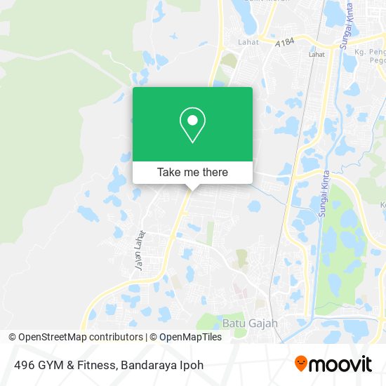 496 GYM & Fitness map