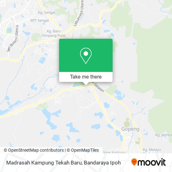 Madrasah Kampung Tekah Baru map