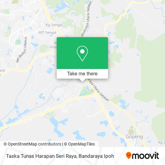 Taska Tunas Harapan Seri Raya map