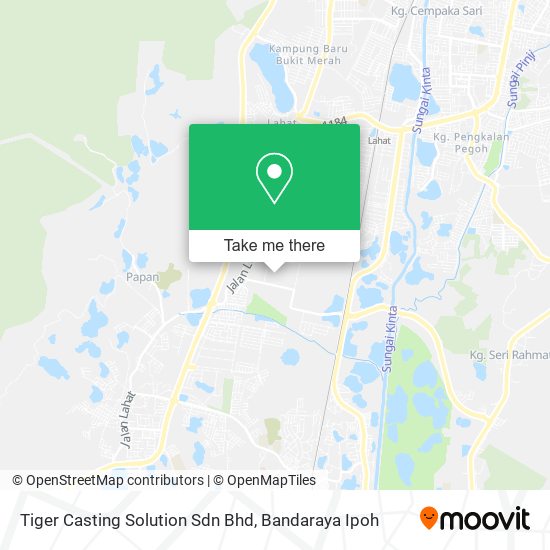 Tiger Casting Solution Sdn Bhd map