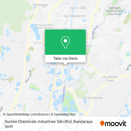 Peta Suntex Chemicals Industries Sdn Bhd