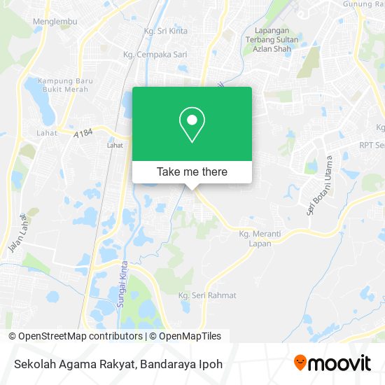 Sekolah Agama Rakyat map