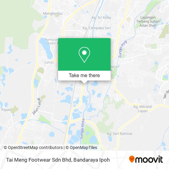 Peta Tai Meng Footwear Sdn Bhd