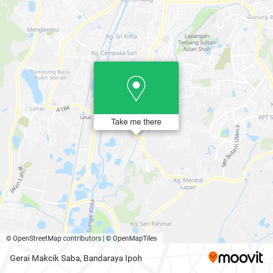 Peta Gerai Makcik Saba