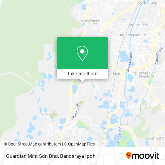 Guardian Mint Sdn Bhd map
