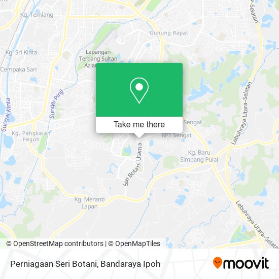 Perniagaan Seri Botani map