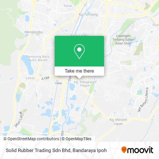 Solid Rubber Trading Sdn Bhd map