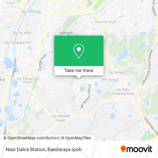 Nasi Dalca Station map